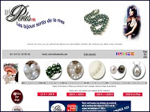 Aperu du site Net Perles - perles de culture en gros et au dtail