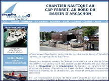 Aperçu du site Chantier Naval du Four - hivernage, réparation, renovation, vente bateaux