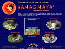 Aperçu du site Hamac Maya - le site du hamac