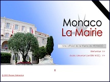 Aperu du site Mairie de Monaco