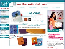 Aperçu du site Agendas Quo Vadis - à chacun son agenda