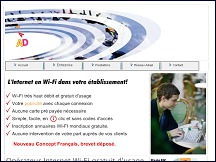 Aperu du site Adael Wireless - solutions wifi