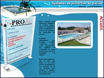 Aperçu du site PROAL - systèmes de sécurité piscines Lyon
