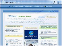 Aperu du site Wifirst - accs internet haut dbit sans fil