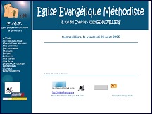 Aperçu du site Eglise Evangélique Méthodiste de Gennevilliers