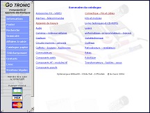 GO TRONIC sp�cialiste du composant �lectronique
