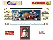 Aperçu du site Office National de Tourisme du Mexique