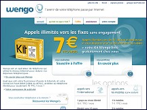 Wengo - appels t�l�phoniques illimit�s par internet