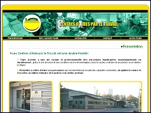 Aperçu du site CAT - Centre d'Aide par le Travail, travail adapté protégé