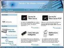 Serveur fax Tillium distribu� par Istri