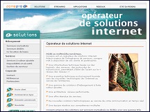 Aper�u du site Zonepro - solutions d'h�bergement professionnel d�di�