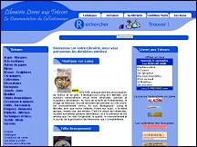 Aperu du site Livres aux Trsors - livres sur les objets de collections, antiquits