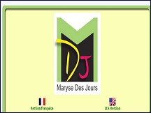 Aperu du site Maryse Des Jours - dcoration
