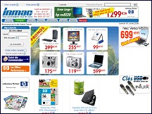 Aperçu du site Inmac France - spécialiste de la VPC informatique