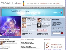Aperu du site Amabilia.com