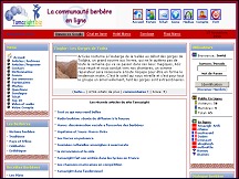 Aper�u du site Tamazight - le portail des Berb�res francophones