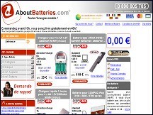 AboutBatteries - toute l'�nergie mobile, batteries et chargeurs