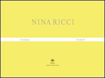 Aperu du site Nina Ricci