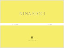 Aperçu du site Nina Ricci