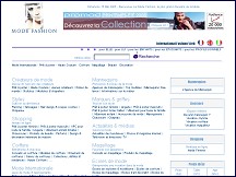 Aper�u du site Mode Fashion - ModeFashion.net