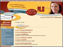 Aperu du site ALB01 - publicit par l'objet, cadeau d'affaires, objets publicitaires