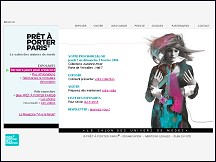 Aperu du site Salon International de mode fminine Prt  Porter Paris