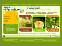 Aperu du site Salon International de l'Agriculture  Paris, concours gnral agricole