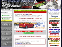 Aperu du site Discount-Pneus.com : vente de pneus en ligne