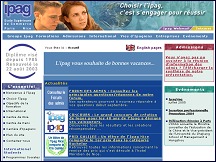 Aperçu du site Ipag - Ecole Supérieure de Commerce
