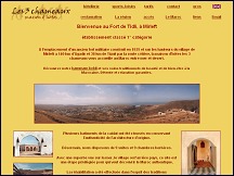 Aperu du site Maison d'hte Les 3 Chameaux, Mirleft, grand sud marocain