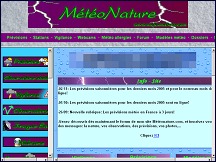 Meteonature.com, le site de la m�t�o et de la nature