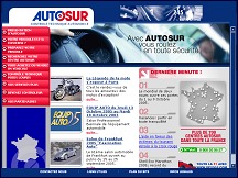 Aperu du site Autosur - centres de contrle technique automobile