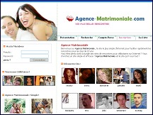 Aperu du site Agence Matrimoniale - rencontres simples et efficaces