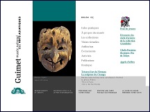 Aperçu du site Musée national des Arts asiatiques Guimet, Paris