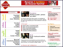 Aperu du site Dossier Familial - mensuel informations juridiques et pratiques