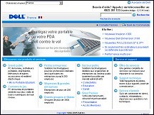 Aperu du site Dell - ordinateurs PC et portables, configurations personnalises