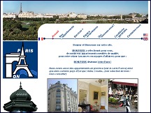 Aperu du site Mon-Paris - locations immobilires, courte ou longue dure, Paris France