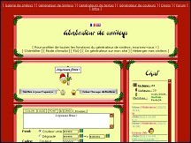 Aper�u du site Smiliz - cr�ez gratuitement vos propres smileys personnalis�s