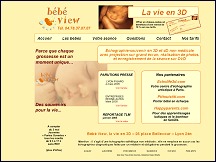 Aperu du site Bebe View - les premires images de bb avant sa naissance