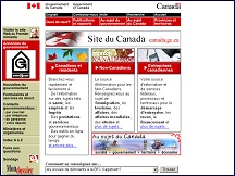 Aperu du site Gouvernement du Canada