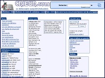 Aperçu du site Crieur.com - le dictionnaire subjectif