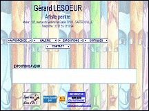 G�rard Lesoeur - artiste peintre