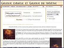 Aperu du site Galerie Cimaise et Galerie du Thtre  Besanon