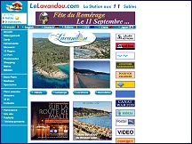 Aperu du site Le Lavandou - Cte d'Azur Var