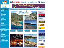 Aperçu du site Le Lavandou - Côte d'Azur Var