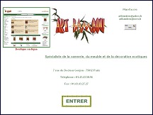 Aper�u du site Art Bambou - sp�cialiste vannerie, meubles et d�coration exotiques