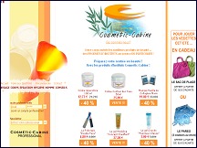 Cosm�tic-Cabine - vente de produits de beaut� professionnels