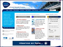 Aperçu du site Aéroport Marseille Provence, Marignane