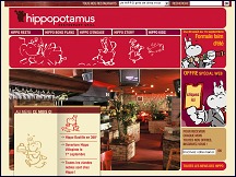 Aperçu du site Hippopotamus - restaurant grill