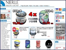 Nierle - vente CD et DVD enregistrables et consommables